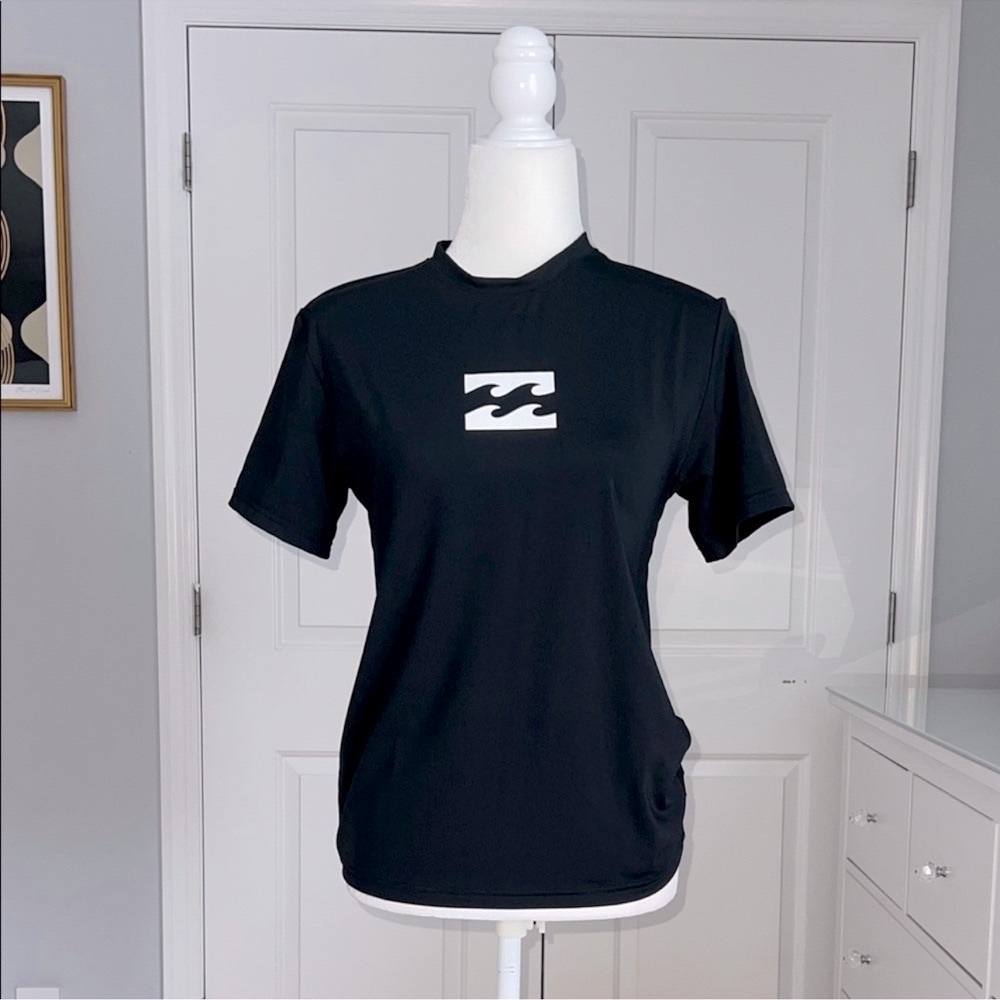 Billabong Boys Black UV Surf Loose Fit Shirt